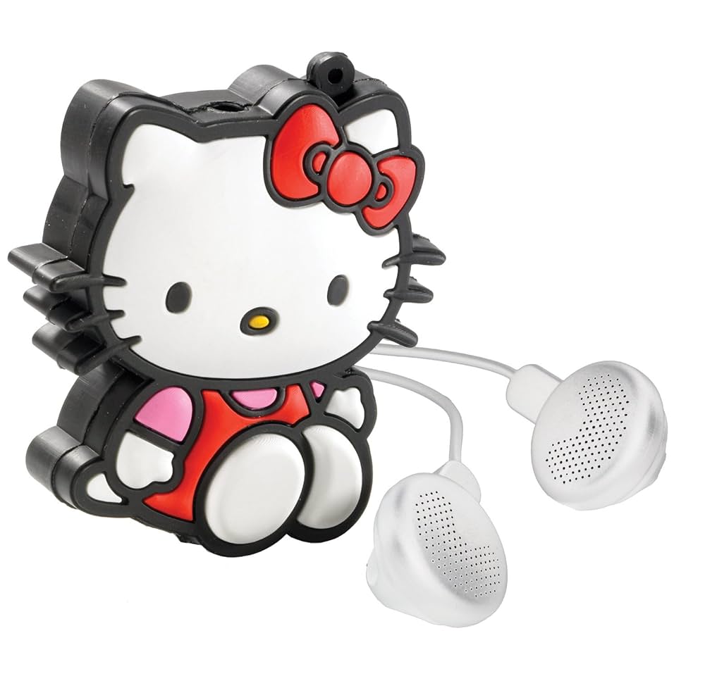 (未使用･未開封品)　Hello Kitty MP3 player - hello kitty head by Sakar 7z28pnb Amazon.com: Sakar Hello Kitty MP3 Player : Electronics
